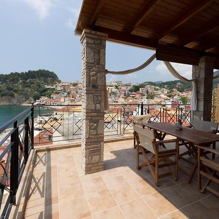 Petros Penthouse Lägenhet Parga Exteriör bild