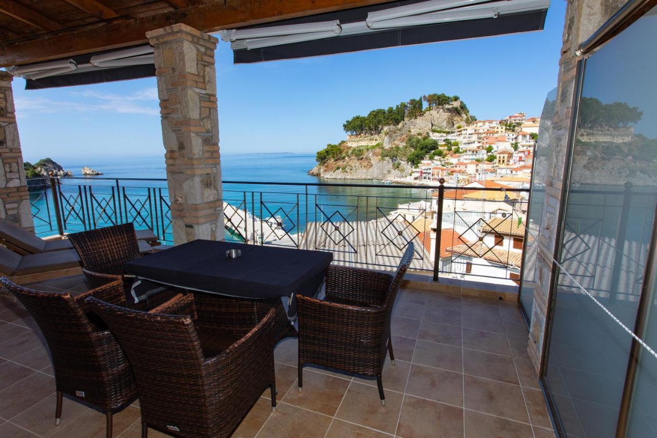 Petros Penthouse Lägenhet Parga Exteriör bild