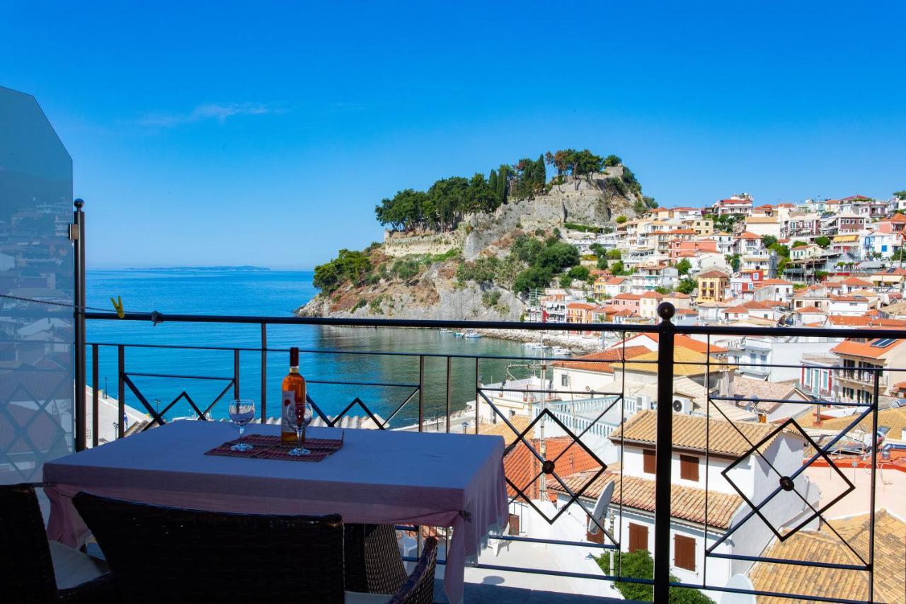 Petros Penthouse Lägenhet Parga Exteriör bild