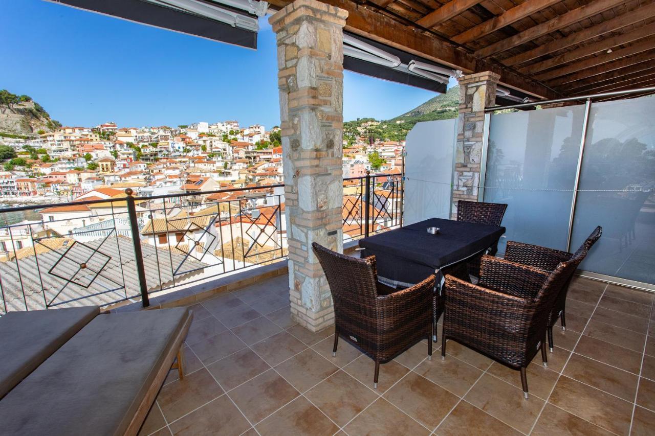 Petros Penthouse Lägenhet Parga Exteriör bild