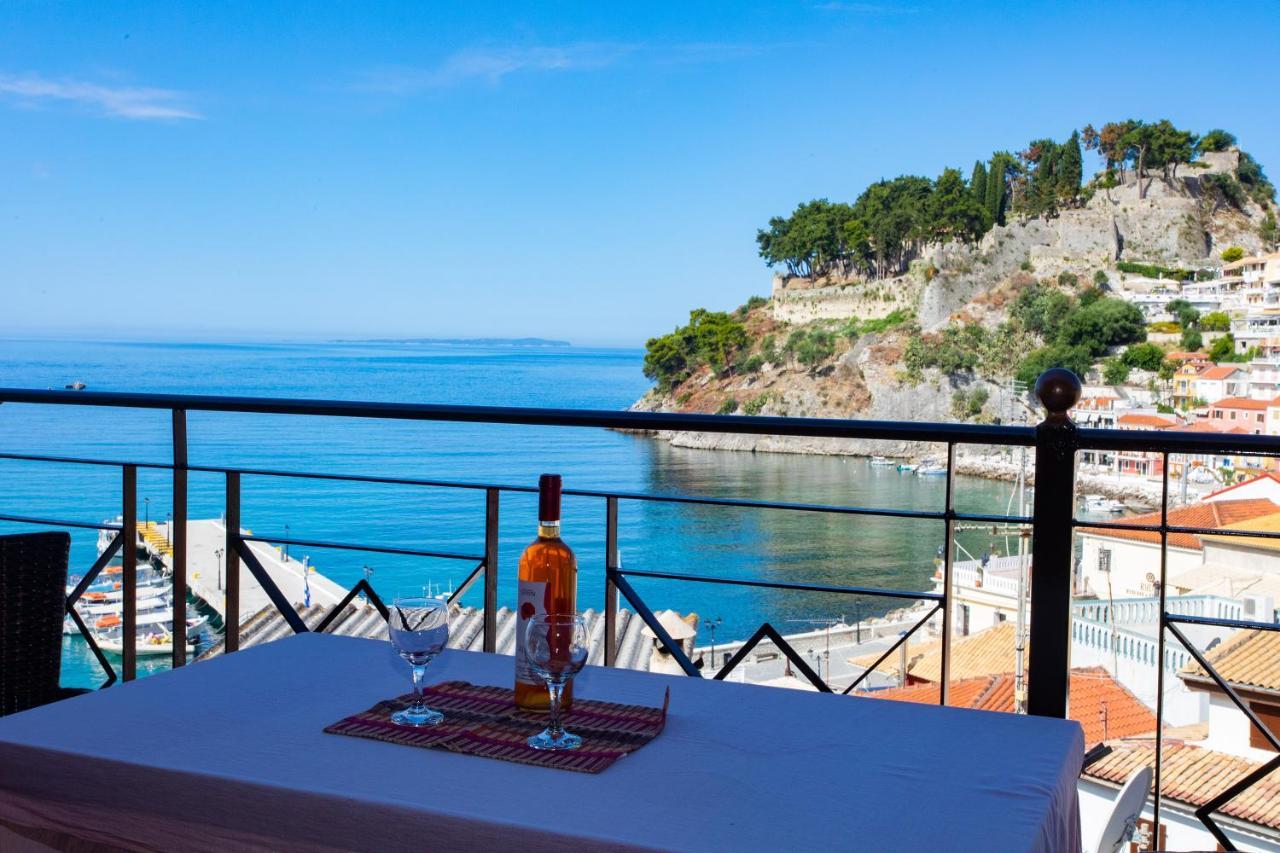 Petros Penthouse Lägenhet Parga Exteriör bild