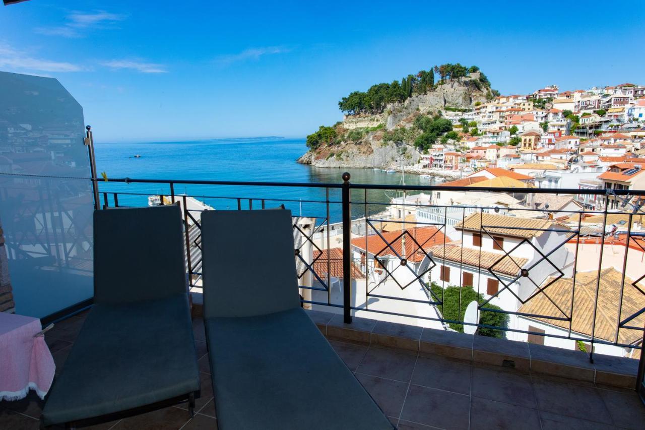 Petros Penthouse Lägenhet Parga Exteriör bild