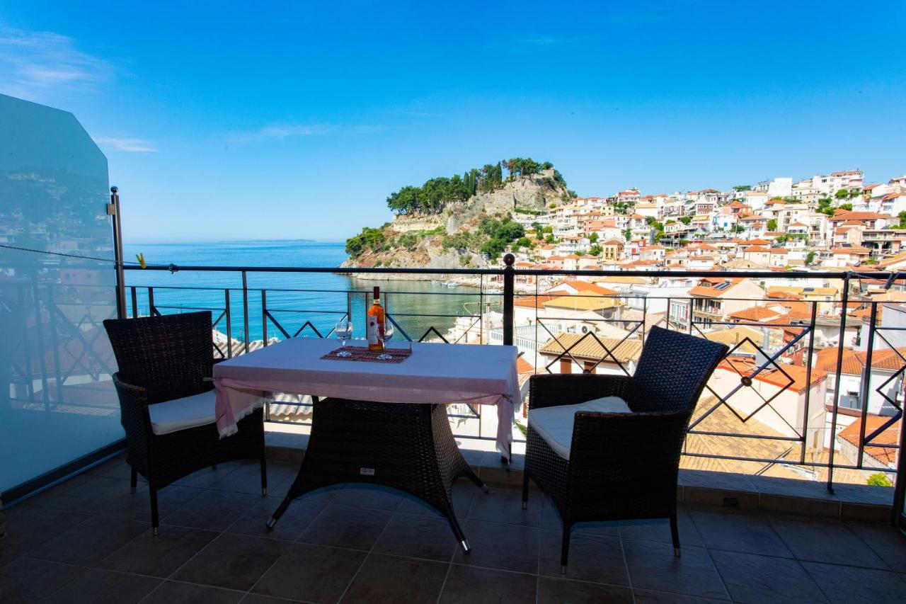 Petros Penthouse Lägenhet Parga Exteriör bild