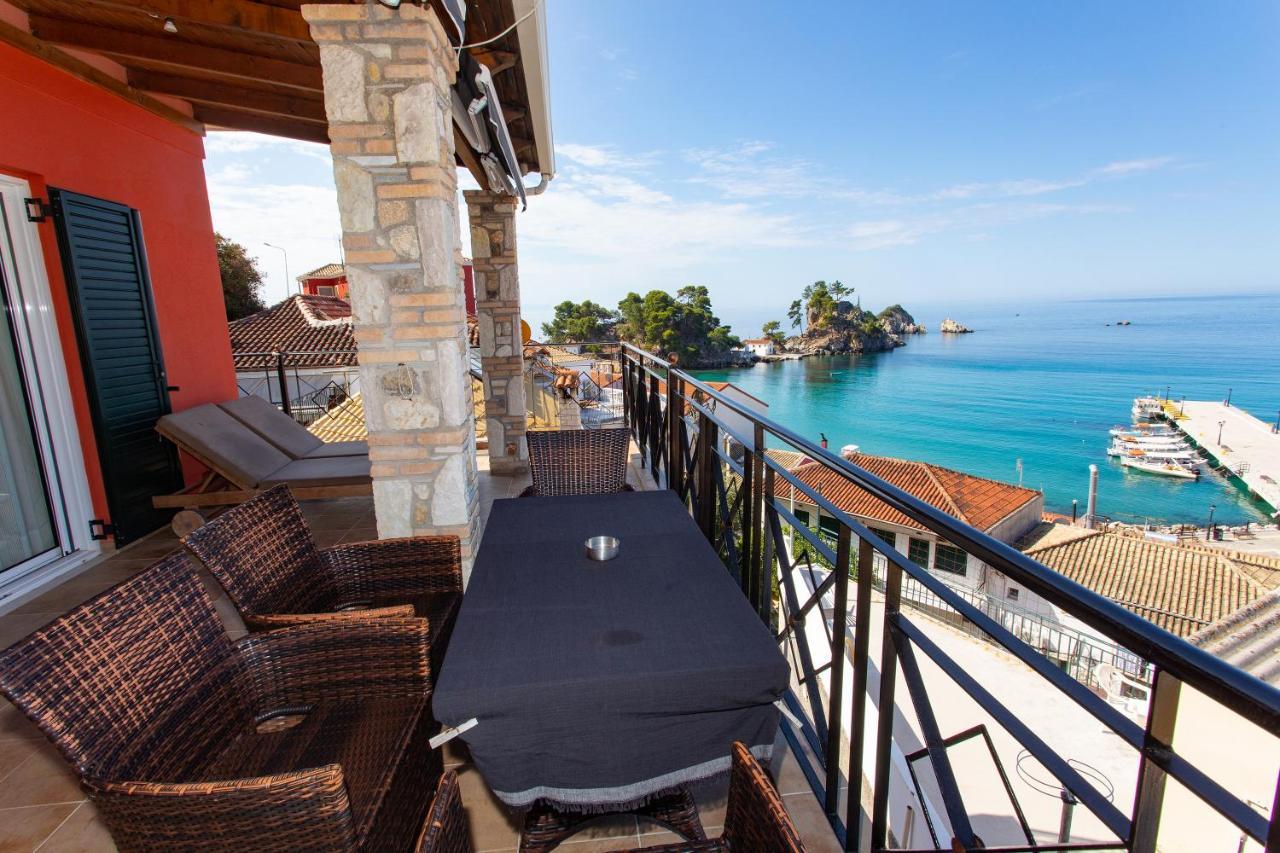 Petros Penthouse Lägenhet Parga Exteriör bild