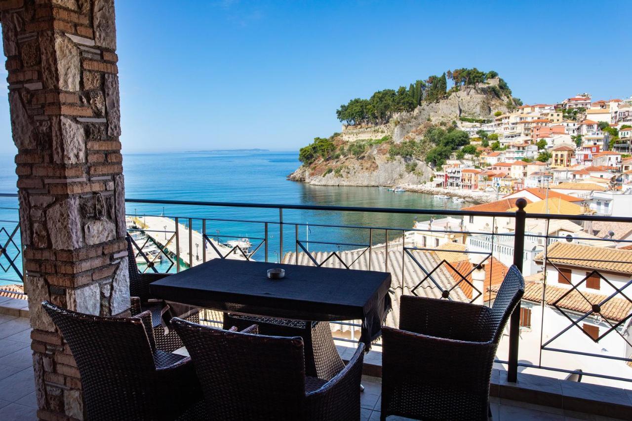 Petros Penthouse Lägenhet Parga Exteriör bild