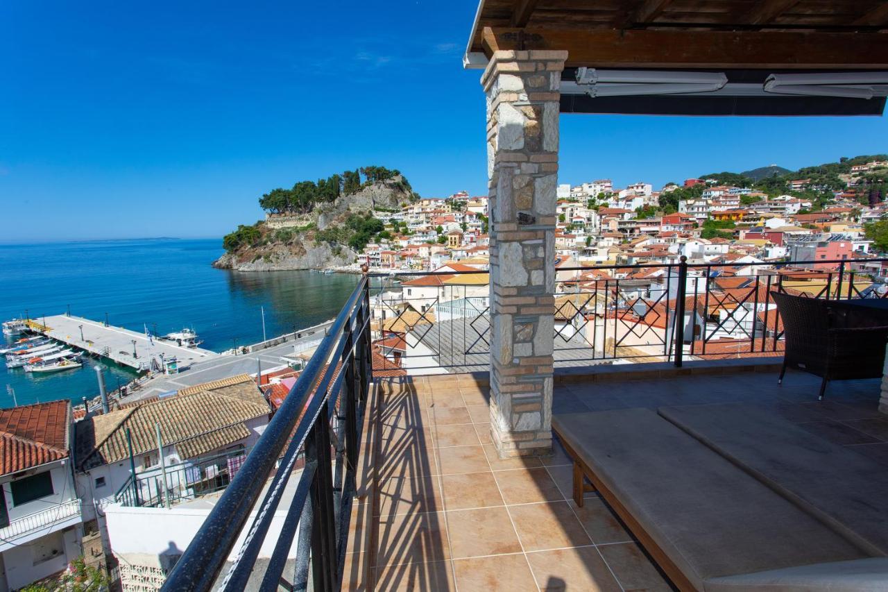 Petros Penthouse Lägenhet Parga Exteriör bild