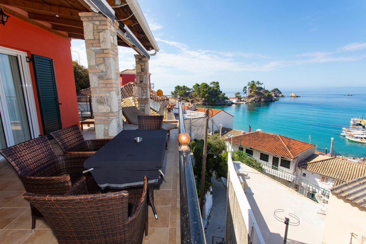 Petros Penthouse Lägenhet Parga Exteriör bild