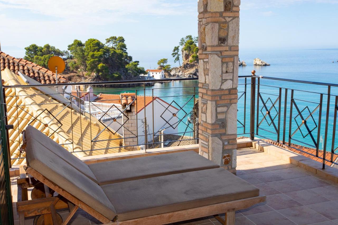 Petros Penthouse Lägenhet Parga Exteriör bild