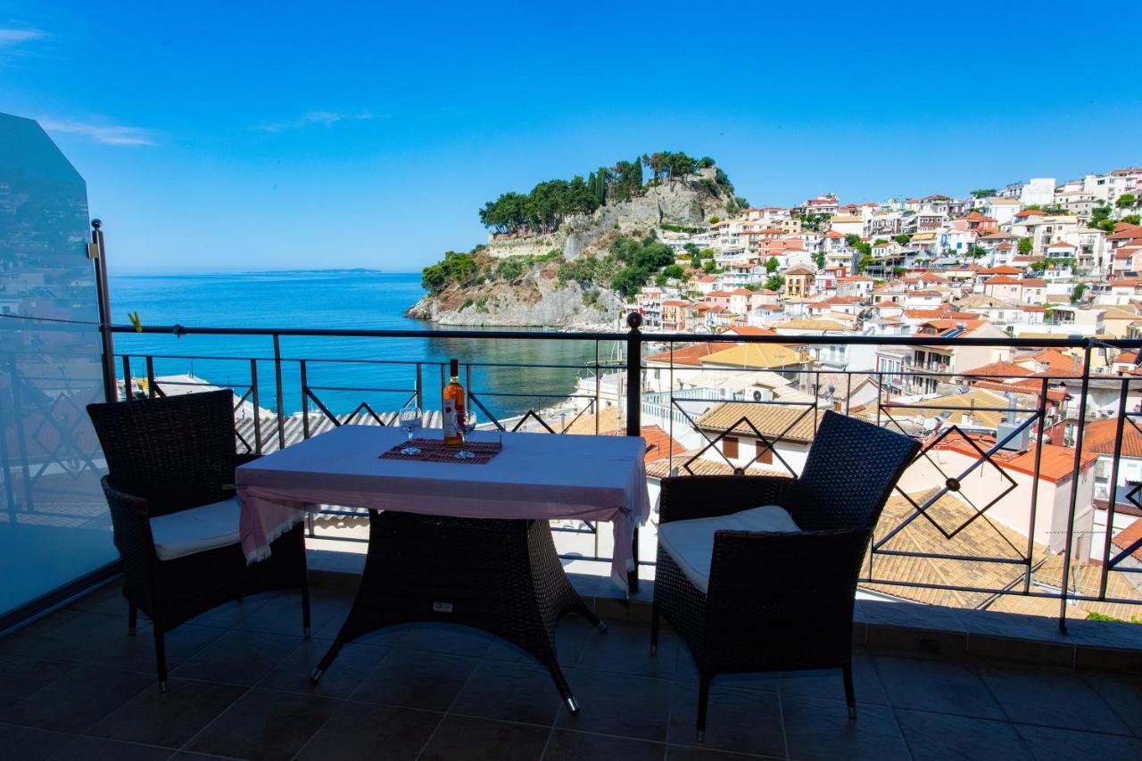 Petros Penthouse Lägenhet Parga Exteriör bild